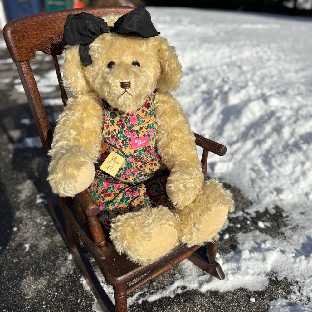 Kirby Artist Teddy Bear “Brittany” 1 of 10 Signed Mohair Adult Collectible